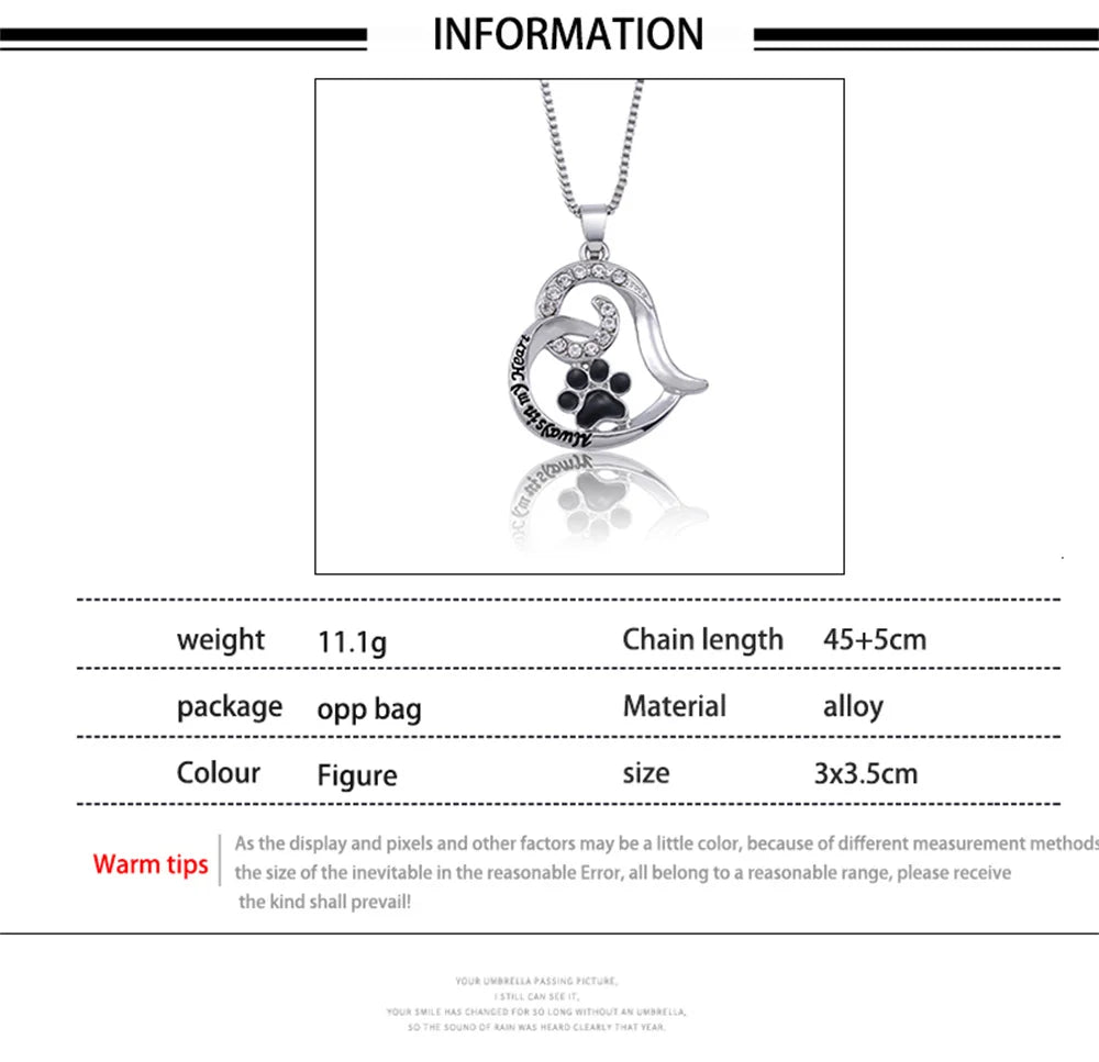 Paw Pendant for Women/Men