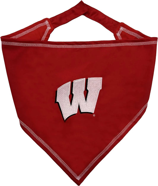 Wisconsin Tie Around Bandana