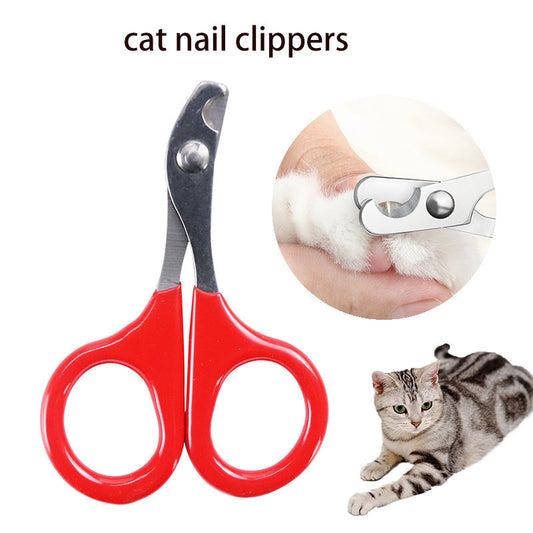 Stainless Steel Pet Scissors Cat Scissors Pet Pliers