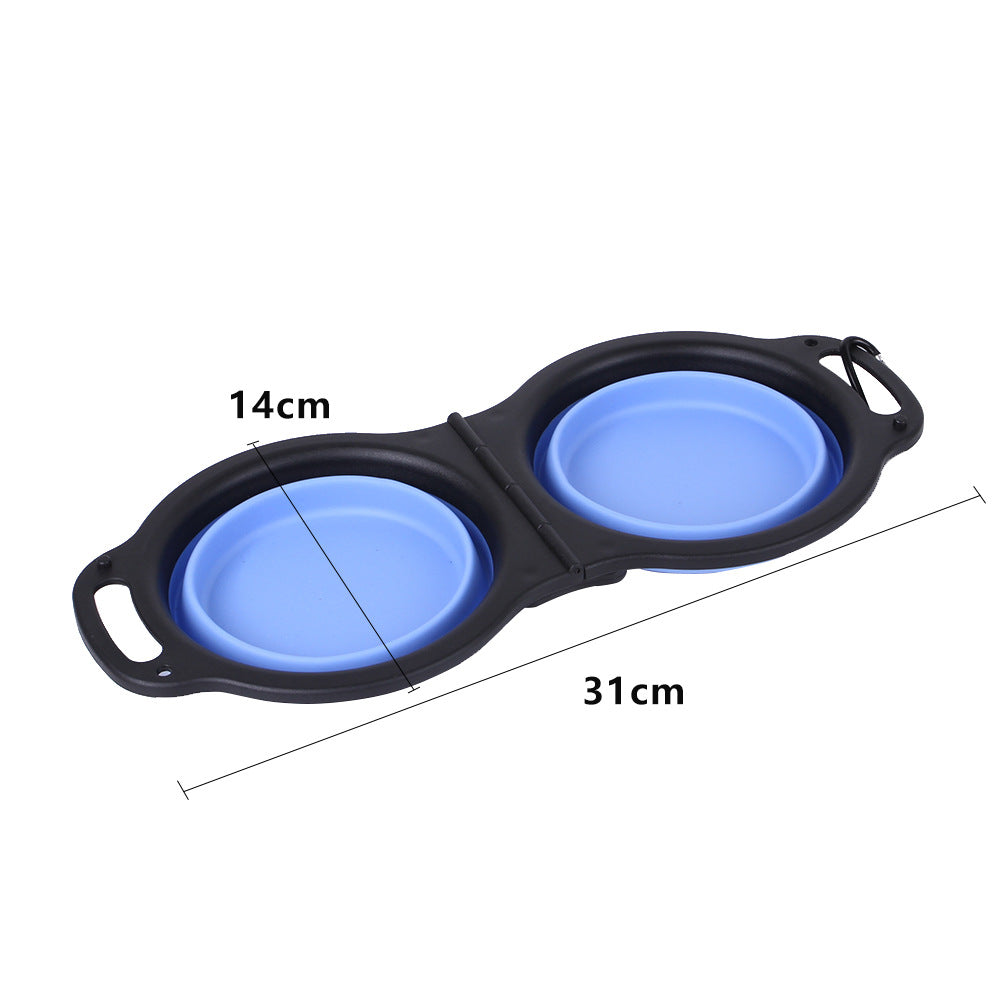 Pet Folding Silicone Bowl