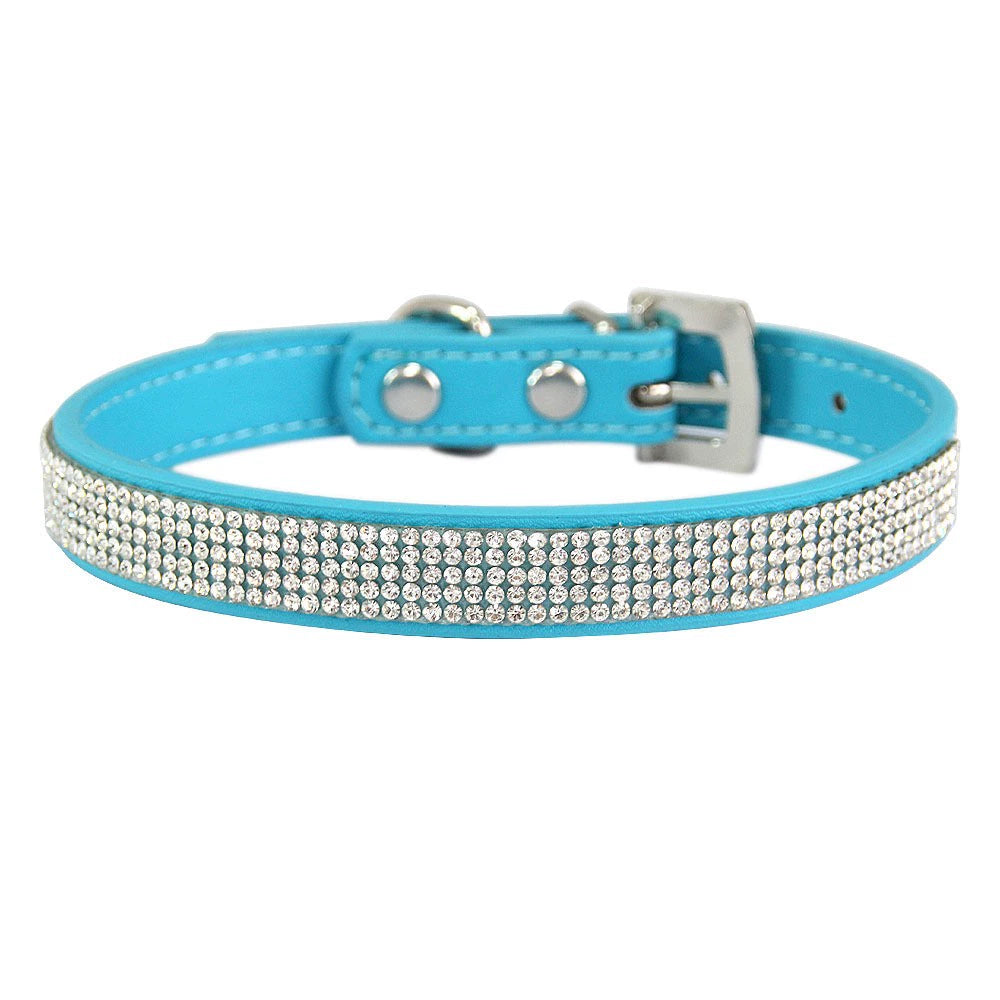 Rhinestone Decorative Dog Pet Collar