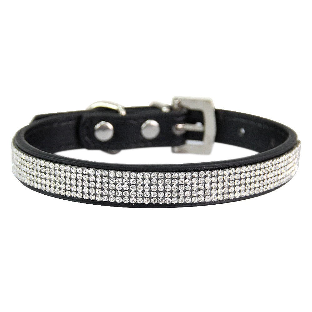 Rhinestone Decorative Dog Pet Collar