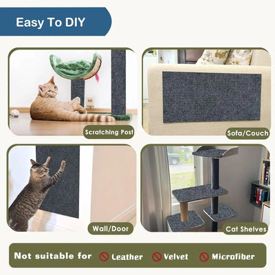 Self-Adhesive Cat Scratch Board