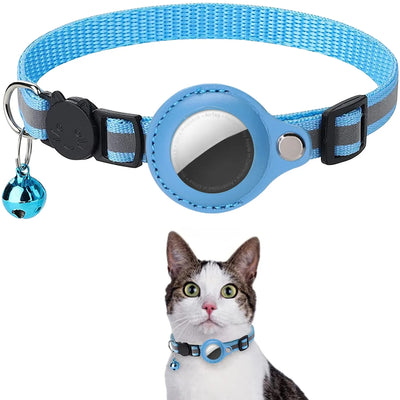 Collar with AirTag Holder