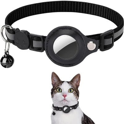 Collar with AirTag Holder