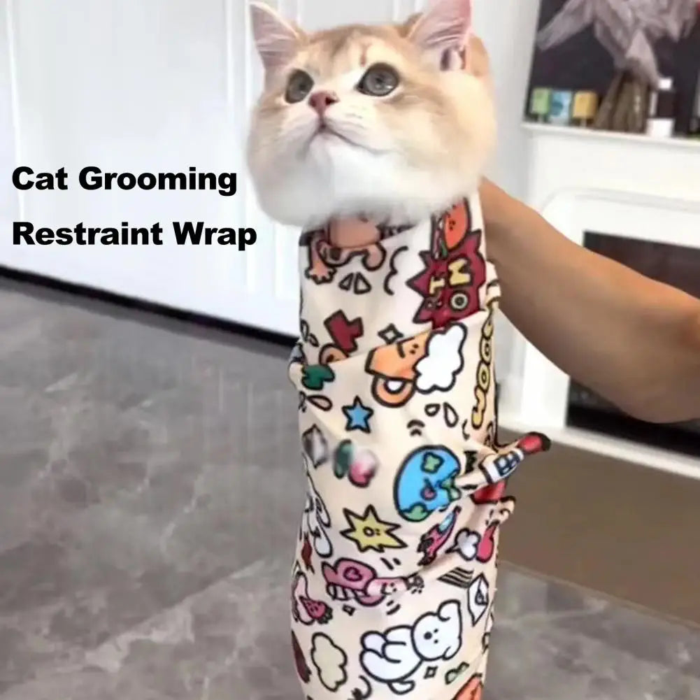 Cat Grooming Wrap