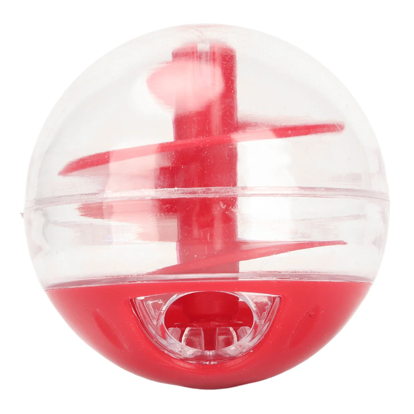 Cat Treat Dispenser Ball Bite Resistant Interactive Pet Slow Feeder Puzzle Ball for Kitten Cat Food Dispensing Ball