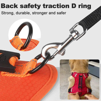 Pet Dog Harness Reflective Adjustable Breathable Vest Chest Strap for Small Medium Large Dogs Cat Puppy Collar Dog Accessoires