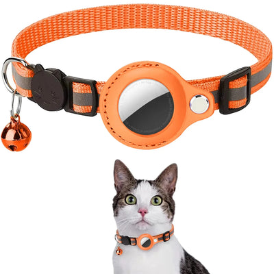 Collar with AirTag Holder