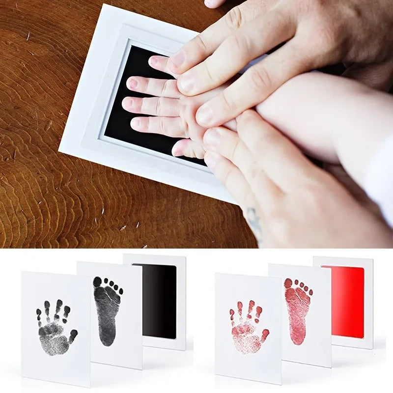 Pet Dog Footprint Handprint Pad Safe Non-toxic Printing Pad Pet Footprint Baby Paw Print Pad Footprint Pads Ink-free