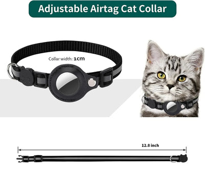 Collar with AirTag Holder