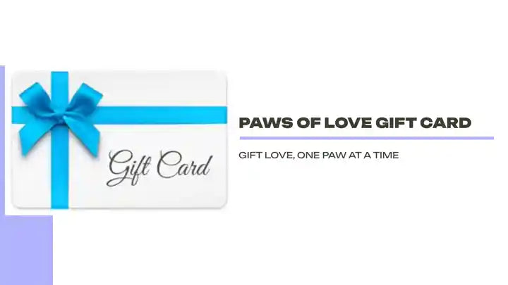Paws of Love Gift Card by@Outfy